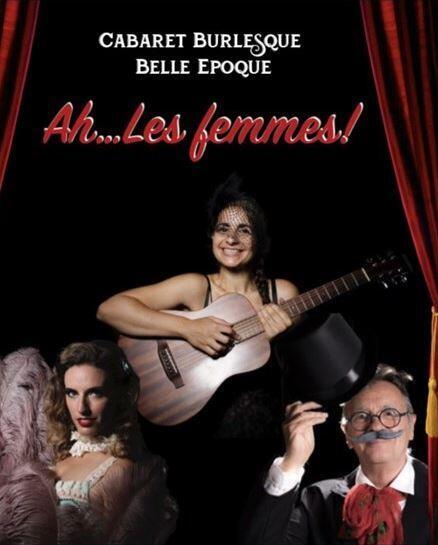 Affiche de la pièce de théâtre "Ah... les femmes !" de 2024 - Compagnie de théâtre lyonnaise Nandi - Saison culturelle 2022/2023